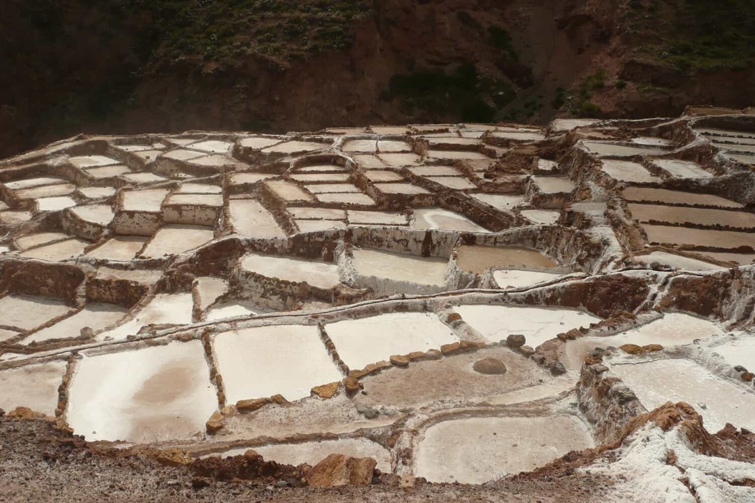 Salt mines in Cusco